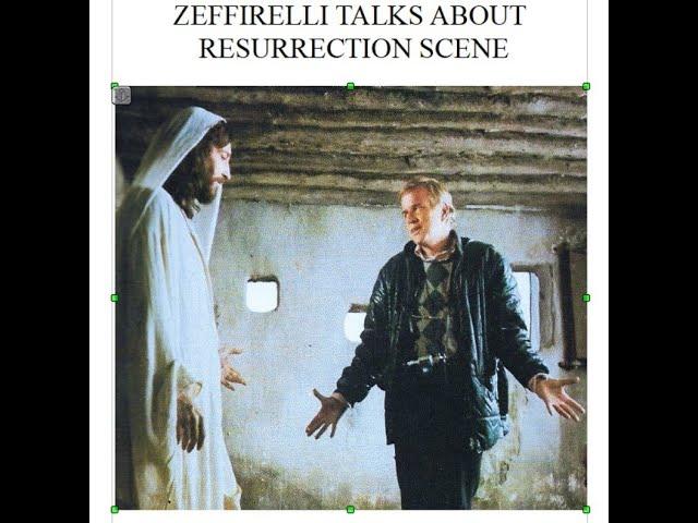 Jesus of Nazareth Zeffirelli's resurrection  interview subtitled