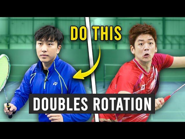 5 Doubles Rotations YOU NEED TO KNOW (badminton tutorial)