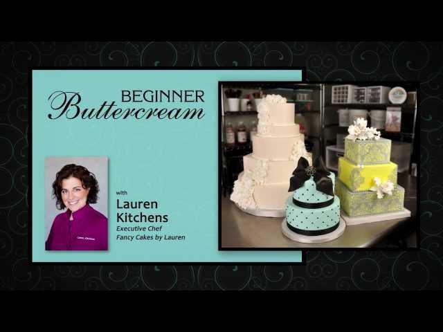 "Beginner Buttercream" DVD Trailer by Lauren Kitchens