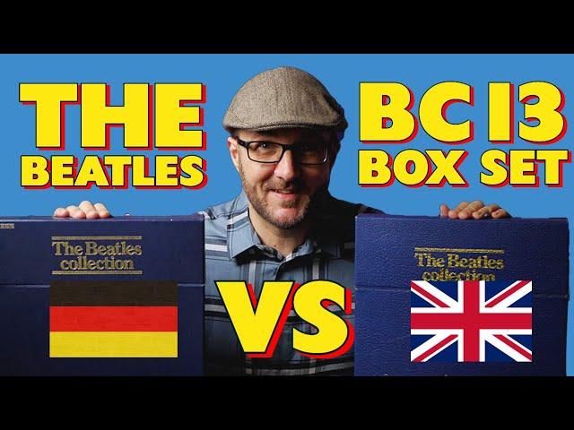 The Beatles BC13 Box Set - UK & German Comparison