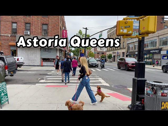 Astoria Queens Walking Tour - 30th st Broadway & Steinway Street in May 2024