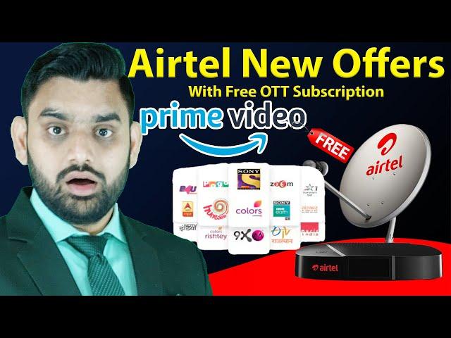 Airtel Launched New Plan Offer With Amazon Prime Video Lite Benefits | Airtel DigitalTV | Prime Lite