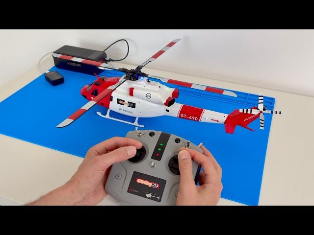 Bell UH-1Y Venom | Unboxing & Maiden Flights | Goosky E2 GPS Helicopter | Stirlingkit