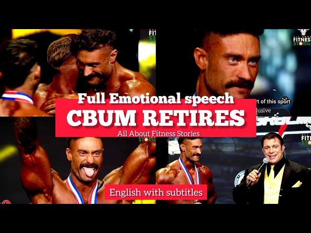 CBUM RETIRES, CRIES ON STAGE - WINS 6TH TIME MENS PHYSIQUE OLYMPIA TITLE 2024