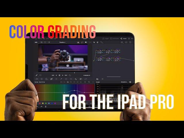 Master Color Grading on iPad with DaVinci Resolve PART 3!