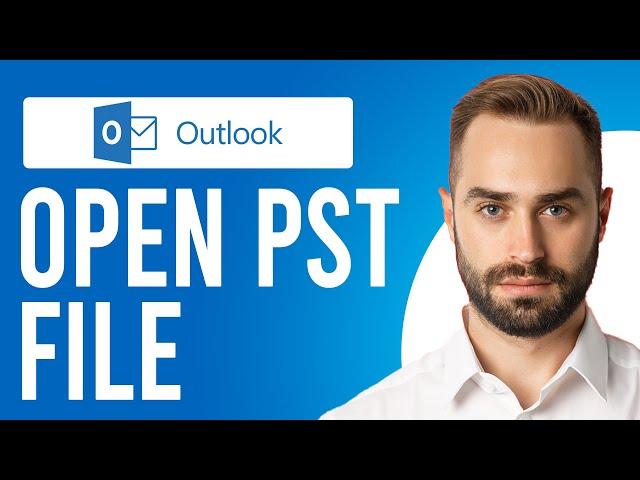 How to Open PST File in Outlook 365 (Import/Export PST File in Outlook)