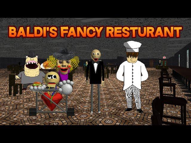 Baldi's Play Piano? | Baldi's Fancy Resturant [Baldi's Basics Mod]