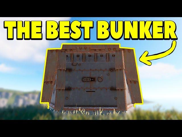 RUST - THE BEST SOLO TC BUNKER BASE DESIGN 2022