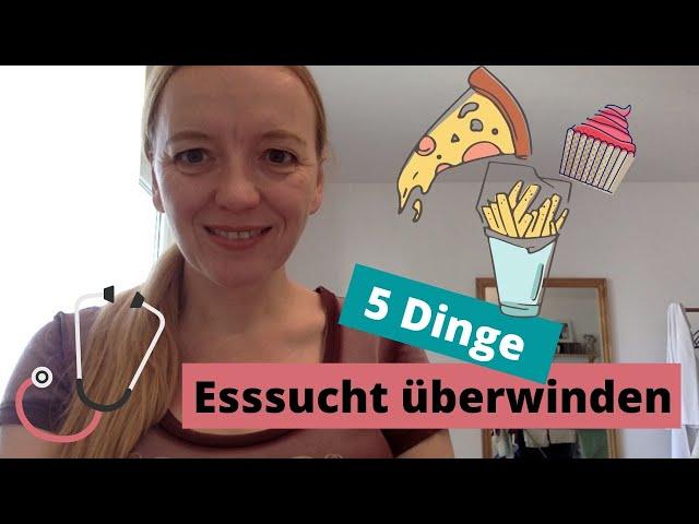 5 Dinge, die du tun muss, um dich aus deiner Esssucht zu befreien // ESSSUCHT