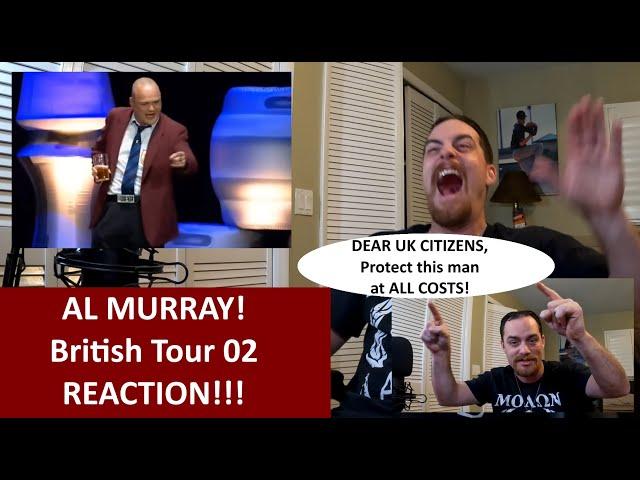 Americans React | AL MURRAY The Pub Landlord Beautiful British Tour 02 | REACTION