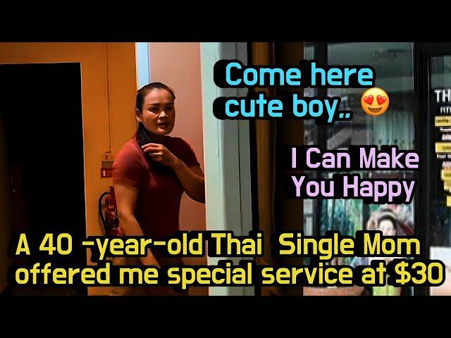 A 40-year-old Thai single mom at a massage shop offers a s happy  special service | thai girlfriend