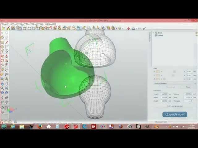 How To Model 3D Printable Snap Fit Ball Joint In SketchUp