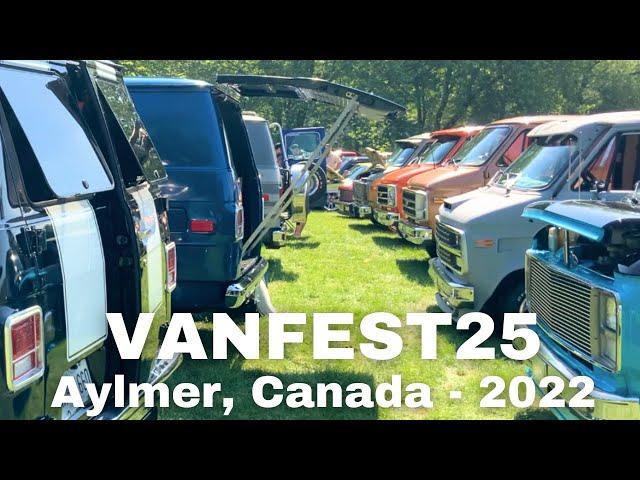 VAN TOUR | Vanfest 25 - Best Vans In CANADA  | Full Tour of Largest Custom Van + Truck Show