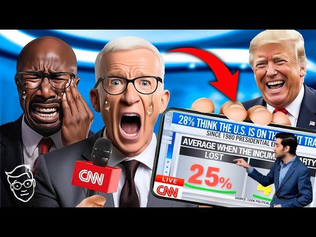 CNN is FORCED to Admit ‘Trump Will WIN’ LIVE On Air | Polls Show Kamala DOOMED