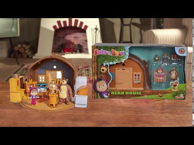 Masha and The Bear: Bear Tree House Playset - Smyths Toys