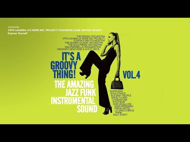 The Best Acid Jazz Funk Instrumental|Acid Jazz, Funky Groove [It's a Groovy Thing! Vol 4]