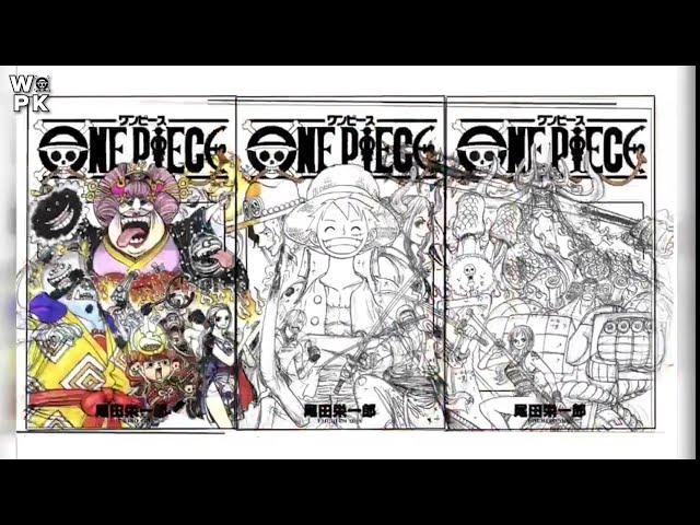 One Piece Volume 99,100 & 101 Sketch By Eiichiro Oda