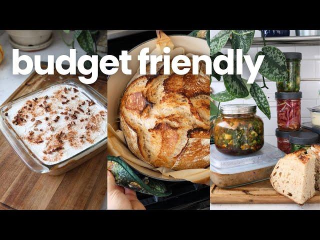 Healthy food prep for the week *budget friendly & plant based*
