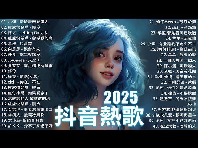 2025流行歌曲 Douyin 抖音歌曲2025過去七年抖音上最有名的40首歌曲列表【動態歌詞/Lyrics】承桓 - 我會等, 羊羊 - 我爱他, 旺仔小喬 - 如果愛忘了, 斷送青春愛錯人