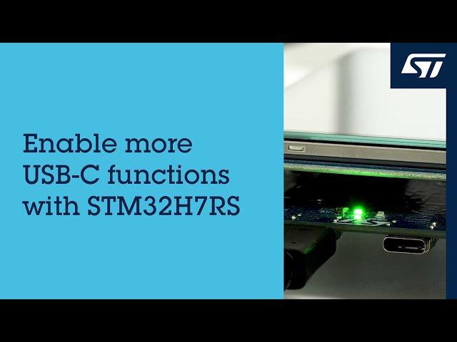 STM32H7RS USB Dual Role Data and Power demo