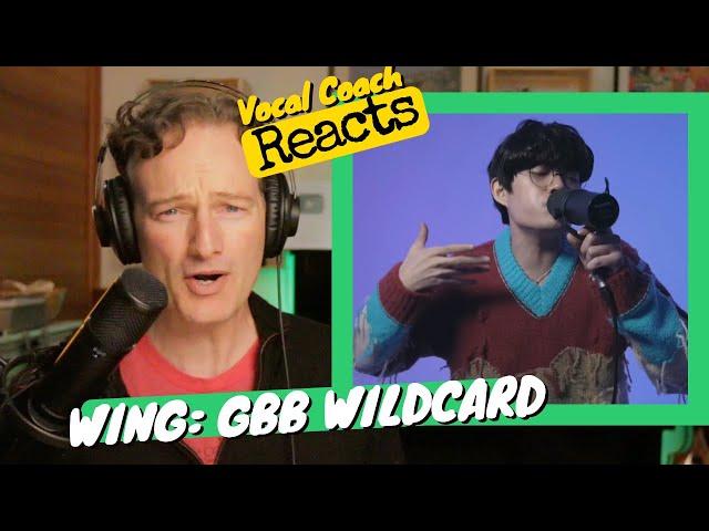 Vocal Coach REACTS: WING GBB Wildcard