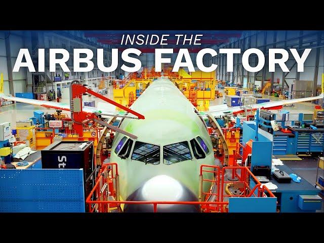 How Does Airbus Build the A321XLR? (Factory Tour)