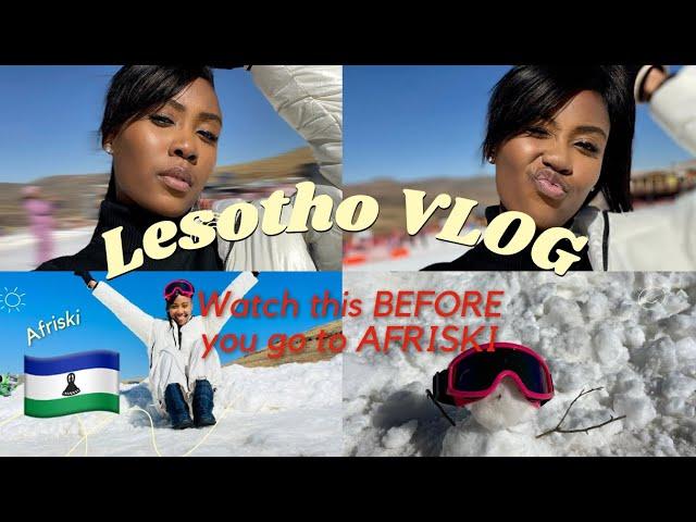 LESOTHO is BEAUTIFUL but Afriski is not great | Life Update ️& Making Chicago Gin /Vodka 