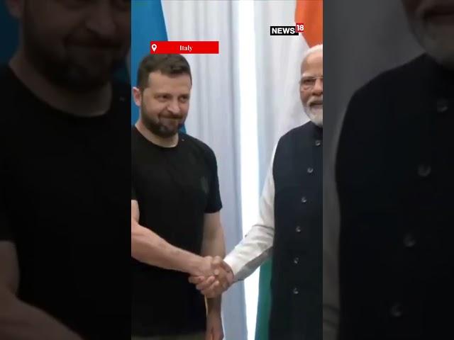 G7 Summit 2024: Narendra Modi Engages In A Pivotal Bilateral Meeting With Volodymyr Zelenskyy | N18S