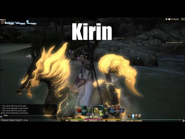 FFXIV: All Primal Mounts