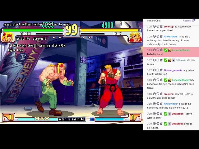 Let's try that custom SF3 trial mode LUA