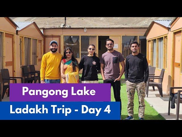 Ladakh Trip | Day 4  Leh to Pangong Lake  Magnetic Hill  Gurudwara Shri Pathar Sahib 