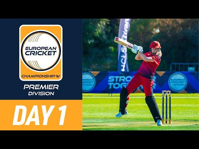  ECC-W Premier, 2024 | Day 1 | 15 Dec 2024 | Live European International Cricket