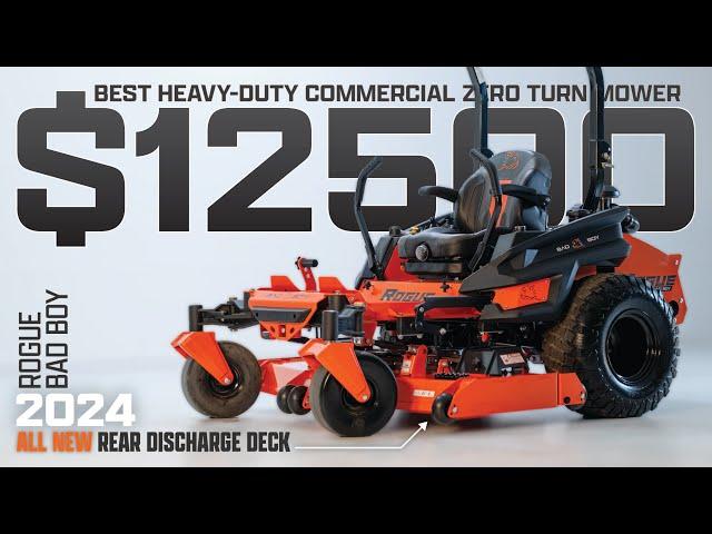 Best Commercial Zero Turn Mower | 2024 Bad Boy Rogue [WITH ALL NEW REAR DISCHARGE CHUTE]