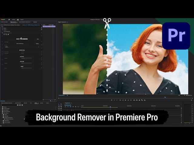 AI Background Remover for Premiere Pro