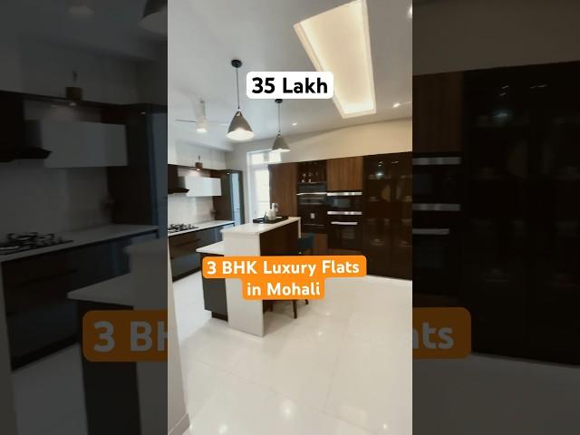 3 Bhk Luxury Flats in Mohali Chandigarh | Near Chandigarh 8890313109 #youtubeshorts #mohali #shorts