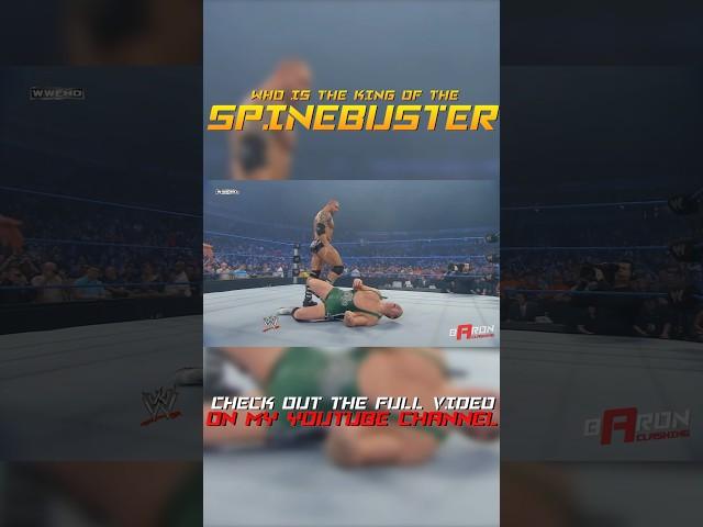 Who is the King of the Spinebuster #Shorts #WWE #Compilation