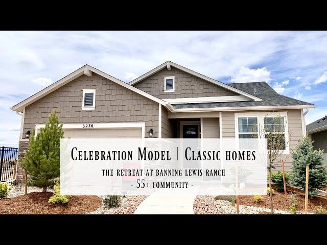 55+ Community Colorado Springs | The Retreat at Banning Lewis Ranch -Classic Homes Celebration Model