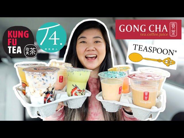 Trying My SUBSCRIBERS FAVORITE BOBA DRINKS Part 2!