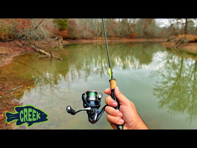 Fall Creek Bank Pan-Fishing