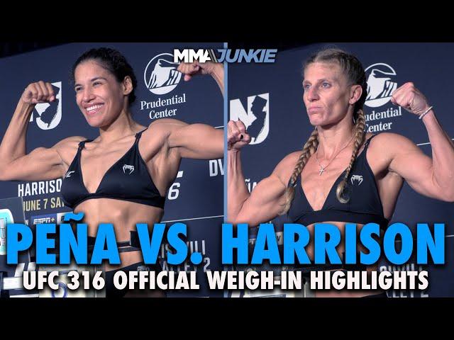 Kayla Harrison silences doubters, makes weight for Julianna Peña title fight | UFC 316