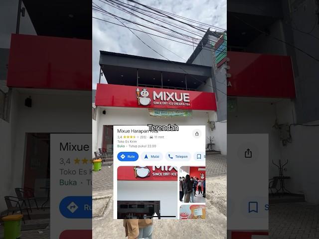 Mixue 1 Bintang vs 5 Bintang #mixue #drinks #star #food #review #fyp #shorts