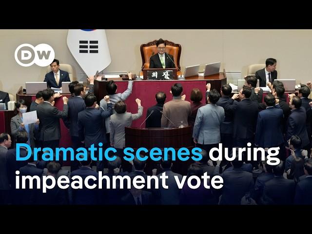 South Korea's parliament votes to impeach acting president Han Duck-soo | DW News