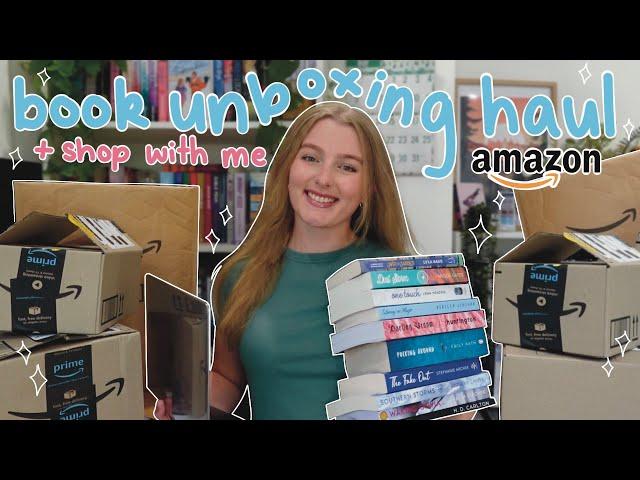 HUGE book unboxing haul!  come online book shopping with me!