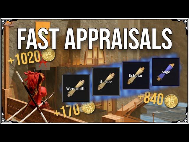 25,000 Appraisals FAST Guide | Roblox Arcane Odyssey