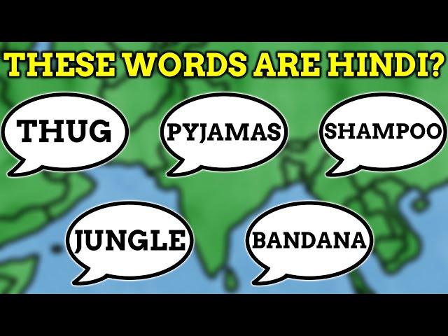 How Hindi Shaped English