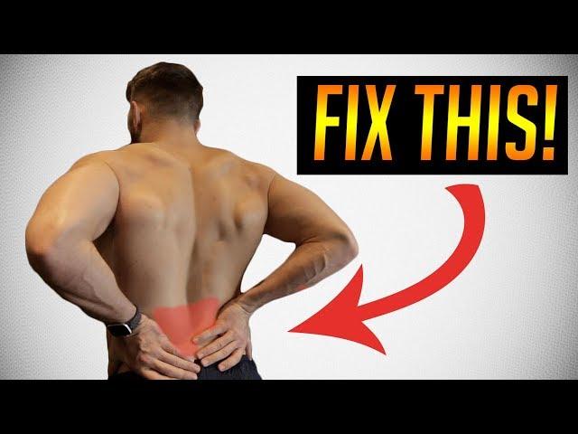 How To Fix Lower Back Pain (10 Easy Steps)