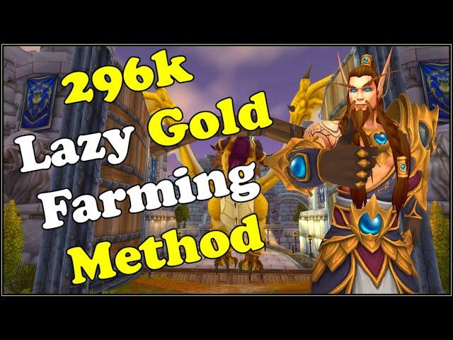 296k Gold Lazy Gold Farming In WoW Dragonflight