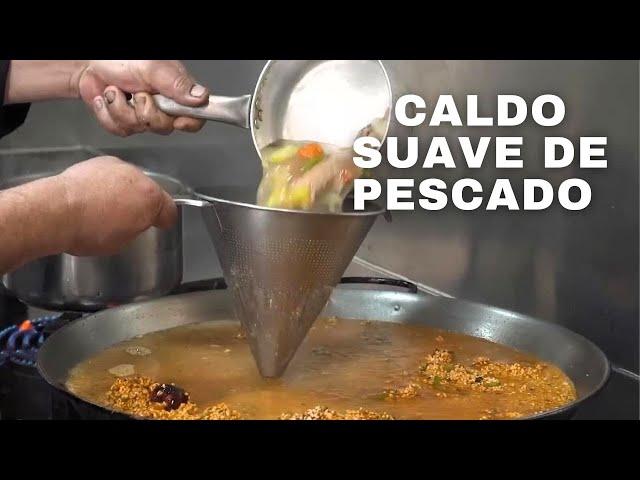 Fumet Suave para Paella de Marisco, como hacerlo.