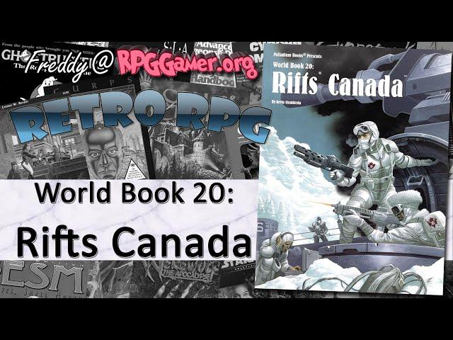 World Book 20: Rifts Canada (Rifts, Palladium, 1999) | Retro RPG