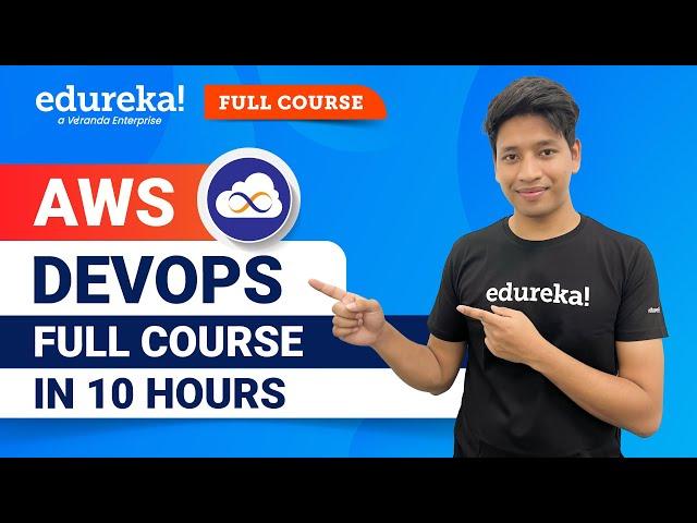 AWS DevOps Full Course [2024] | AWS DevOps Tutorial For Beginners | AWS DevOps Training | Edureka